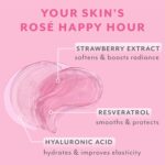 Patchology Serve Chilled Rosé Hydrating Under Eye Patches – Hyaluronic Acid & Antioxidant-Infused Eye Masks to Reduce Dark Circles, Puffiness & Fine Lines - Ideal Skincare Essentials (5 Pairs) - Image 4