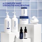 Routine Wellness Hair Growth Supplement – CLINICALLY Tested Thicker, Fuller-Looking Hair Support with Biotin & Key Nutrients, Vegetarian & Gluten-Free Vitamins - 2 Bottles, 60 Day Supply - Image 8