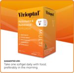 Vivioptal Multi, 90 Softgels, Multivitamin & Multimineral, Gluten Free, German Formula - Image 4