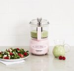 Cuisinart Mini-Prep Plus Food Processor, 24-Ounce Mini Food Processor to Chop Herbs, Vegetables, and Hard Cheese, 24-Ounce Work Bowl, Reversible Stainless Steel Blade, DLC-2APK, Pink - Image 3