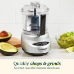 Cuisinart Mini-Prep Plus Food Processor, 24-Ounce Mini Food Processor to Chop Herbs, Vegetables, and Hard Cheese, 24-Ounce Work Bowl, Reversible Stainless Steel Blade, DLC-2APK, Pink - Image 4