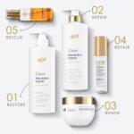 Dove Damage Therapy Intensive Repair with Amino Serum Bi-Phase Serum + Oil Hair Spray for Shine, Frizz Control, and Split Ends 3.9 oz - Image 7