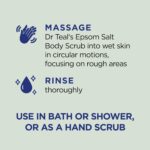 Dr Teal's Pure Epsom Salt Body Scrub, Relax & Relief with Eucalyptus & Spearmint Essential Oils, 16 oz (Pack of 3) - Image 4