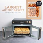 Ninja | French Door Premier Air fry Oven | 10-in-1 functions | 20.3-qt capacity | 5-qt Air Fry Basket, Sheet Pan, Wire Rack, Broil Rack | PFAS-free, Dishwasher-Safe Accessories | Cyberspace | FO101BL - Image 4