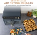 Ninja | French Door Premier Air fry Oven | 10-in-1 functions | 20.3-qt capacity | 5-qt Air Fry Basket, Sheet Pan, Wire Rack, Broil Rack | PFAS-free, Dishwasher-Safe Accessories | Cyberspace | FO101BL - Image 5