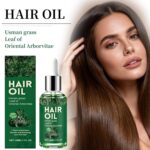 NovaCharm Nature Hair Oil with Usma Grass Extract, Lightweight Herbal Hair Essential Oil for Dry & Damaged Hair, Moisturizing Scalp & Hair Care Serum, 30ML / 1 Fl Oz - Image 3
