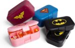Smartshake DC Comic Pill Box Organizer (Pack of 2) Portable Size, BPA Free - Medicine Storage Box for Daily Use - 7-Day Portable Pill case for Travel, Vitamin, and Supplement (Supergirl) - Image 4