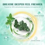 Eucalyptus Mint Shower Steamers 7 Pack - Eucalyptus for Shower, Self Care Dad Gifts & Graduation Gifts, Relaxation Spa Gifts for Women & Men, Natural Essential Oil Bombs for Self Care - Image 4