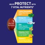 Ocuvite Eye Performance Vitamin & Mineral Supplement, Lutein and Zeaxanthin Supplements, Vitamins C, D, E, Zinc, and Omega-3, Helps Protect Eyes from Sun and Blue Light, 30 Softgels - Image 4