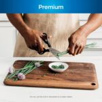 Ninja K32012 Foodi NeverDull Premium Knife System, 12 Piece Knife Block Set with Built-in Sharpener, German Stainless Steel Knives, Black - Image 6