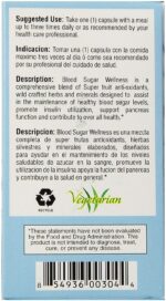 Bio Nutrition - Blood Sugar Wellness - 60 Vegetarian Capsules - Image 3