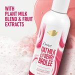 Dove Travel Essentials, Body Wash Variety 2-Pack – Exfoliating Glow Recharge with 3% Skin-Brightening Vitamin C Serum and Oat Milk & Berry Brûlée, 3 Oz Ea - Image 4
