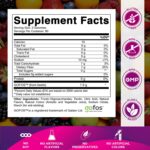 Vitamatic Prebiotic Fiber Gummies for Adults, 7G Extra Strength, Zero Sugar Added, 240 Pectin Based Gummies, Digestive Health & Regularity Support - Image 3