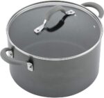 Circulon 84564 Elementum Hard Anodized Nonstick Cookware Set / Pots and Pans Set - 10 Piece, Gray - Image 4