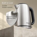 Cosori Electric Kettle, Plastic-Free Interior, Easy to Clean, Automatic Shut Off & Boil-Dry Protection, Stainless Steel Tea Kettle, Hot Water Boiler & Heater, 1.7L, 1500W - Image 5