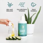 Sunwarrior Liquid Multivitamin Supplements & Minerals Vegan Plant-Based with Aloe Vera for Men and Women | Energy & Immune Support Gluten Sugar Dairy Free | 30 Fl Oz - Image 3