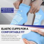 AMERICAN HOSPITAL SUPPLY Non-Slip Hospital Socks, Anti-Skid, Anti-Slip Gripper Socks for Medical or Home Use, 6 Pairs - Image 5