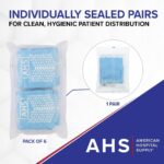 AMERICAN HOSPITAL SUPPLY Non-Slip Hospital Socks, Anti-Skid, Anti-Slip Gripper Socks for Medical or Home Use, 6 Pairs - Image 6