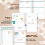 Clever Fox Medical Planner Daily – Health Diary Notebook, Wellness Journal & Self-Care Logbook, Lasts 3 Months, 7x10.5″ (Rose Gold) - Image 6