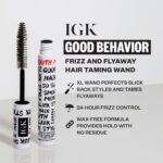 IGK Good Behavior Frizz & Flyaway Taming Wand | Instantly Smooths Flyaways, Slicks Back Styles & Details Edges | 24-Hour Frizz Control | Vegan + Cruelty Free - Image 3