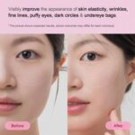 TEREZ & HONOR Peptide Collagen Under Eye Patches - 60 Korean Firming, Glowing & Hydrating Hydrogel Mask for Puffy Eyes, Dark Circles, Wrinkles, Fine Lines, Undereye Bags - Anti-Aging Eye Gel Pads - Image 5
