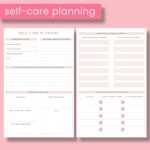 CanPlan Mental Health Planner - Self Care Gift for Women, Mental Health Journal, Book, Anxiety, Depression, ADHD Planner and Tracker, Self Love Self Care Journal, Wellness Planner, Pink - Image 7