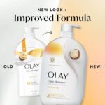Olay Body Wash for Women, Ultra Moisture, 24/7 Moisture Barrier Repair, Hydrating Formula for Visibly Healthy Soft Skin, Vitamin B3 & Hyaluronic Blend, For All Skin Types, Shea Butter Scent, 35 fl oz - Image 5