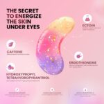 AILEORY Under Eye Patches (24 Pairs) - Tri-color Glitter Eye Gel Pads for Dark Circles, Puffy Eyes, Under eye Bags, Wrinkles | Natural Collagen Under Eye Mask Patches, Gel Under Eye Patches - Image 4