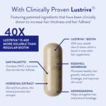 Routine Wellness Hair Growth Supplement – CLINICALLY Tested Thicker, Fuller-Looking Hair Support with Biotin & Key Nutrients, Vegetarian & Gluten-Free Vitamins - 3 Bottles, 90 Day Supply - Image 5