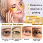 30 Pairs 24K Gold Eye Masks & Lip Masks, Under Eye Patches for Puffy Eyes, Lip Mask Skincare, Small Gifts, Bridesmaid Gifts, Bridal Shower Gifts, Wedding Gifts, Bulk Gifts, Bachelorette Party Favors - Image 4
