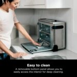 Ninja SP080 Foodi Digital Air Fry Countertop Oven with 6-in-1 Functionality, Flip Up & Away Capability for Storage Space, with Air Fry Basket, Wire Rack, Sheet Pan & Crumb Tray, Silver (Renewed) - Image 6