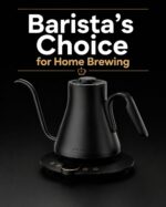 Cocinare Gooseneck Electric Kettle, ±1°F Precise Temperature Control, 1500W Fast Heating, Pour Over Coffee & Tea Kettle with Brew Timer & Keep Warm, Stainless Steel, 0.9L (Matte Black) - Image 3