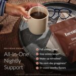 Beam Dream Sleep Powder – Sleep Aid for Adults with Melatonin, Magnesium, L-Theanine, Reishi Mushroom & Apigenin Sleep Supplement, Sleepy Cocoa Bedtime Drink Mix, Brownie Batter Flavor, 30 Servings - Image 3
