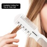 BANGMENG Hair Cutter Comb, Shaper Razor Comb, Split Ends Trimmer Styler, Double Edge Razor Blades for Thinning, Cutting and Styling, Extra 5 Blades Included - Image 4