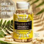 Heliocare Advanced Niacin B3 Supplement: Fernblock PLE Extract 240mg Per Serving - Supports Skin Cell Health W/Antioxidant Rich Vitamin B3 Niacin 500 mg - 120 Vegan Capsules - Image 5