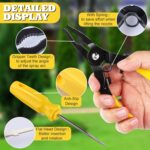 Sprinkler Head Tool Set, Sprinkler Removal Tool and Pull Up Tools Compatible with Rain Bird 1800 5000 Series, Rotor Adjustment Screwdriver for Lawn Irrigation System Repair - Image 4