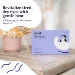 CorneaCare Rest: Self Heating Warm Compress for Dry Eyes | Heated Eye Mask for Fast Relief | Steam Mask for Stye Treatment | No Microwave or Washcloth Needed | Travel Ready Warm Compress | 30 Count - Image 4
