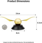 Kwak's Solar Car Air Fresheners,Solar Car Air Freshener with Swinging Wings for Car Interior Autorotation Decoration Accessories(Gold) - Image 3