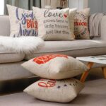 This is Us Pillow Cover 18x18, Farmhouse Inspirational Saying Decorative Throw Pillow Cover for Sofa Couch, House Warming Gifts, Bedroom Living Room Decor CC2020 - Image 8
