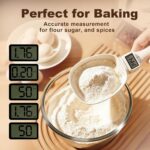 Handheld Electronic Measuring Spoon, Digital Measuring Spoon with Unit Conversion Function 800g/0.1g High Precision, LED Display, 2026 New Food Scale Scoop for Weighing Baking Cooking - Image 4