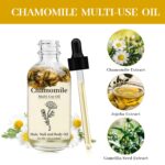 NP NATURES PHILOSOPHY Chamomile Multi-Use Oil for Face, Body and Hair - Plant Fragrant Essential Oil for Dry Skin, Scalp and Nails - 2 Fl Oz - Image 4