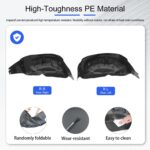 5.8FT Rear Wheel Well Guard Compatible with 2019-2026 Chevy Silverado 1500 Rear Wheel Well Liners Tire Inner Fenders Replacement for 2019-2026 Chevy Silverado Accessories - Image 5