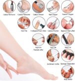 36 in 1 Pedicure Kit, Professional Pedicure Tools Foot Rasp Foot Dead Skin Remover for Home & Salon Care - Image 3