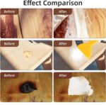 BONCART Wood Filler,Wood Putty,Wood Filler Paintable,Wood Repair Putty Stainable,9.87 Ounce White Wood Filler,Wood Furniture Repair kit,Quickly Repair Any Broken and defective Wooden Furniture - Image 3