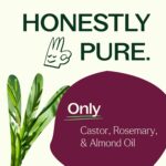 Plant Therapy Rosemary & Castor Oil - 4 oz Hair Treatment for Growth, Shine, Softness, Healthy Scalp & Hair Mask - Image 3