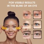 Under Eye Patches (20 Pairs) - Eye Patches For Puffy Eyes And Dark Circles - Under Eye Mask For Beauty & Personal Care - Under Eye Mask Amino Acid & Collagen For Dark Circles And Puffiness by Celor - Image 5
