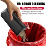 Electric Mouse Traps Indoor for Home, Reusable No-Touch Electronic Mouse Trap Zapper with Powerful Voltage Effectively Kills Mice in Living Rooms, Kitchens, Garages, and More - Image 4