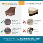 DUCKCOVERS® Ultimate Waterproof Outdoor Adirondack Chair Cover, 32"W x 37"D x 36"H - Image 3