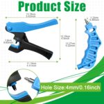 2 Pack Drip Irrigation Tubing Hole Punch Fittings, Drip Tube Hole Punch and 1/4 Inch Drip Fitting Insertion Tool for Easier 1/4" Barbed Fitting & Emitter Insertion in Drip Sprinkler System Setup - Image 3