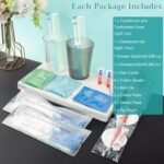 Travel Size Toiletries Bulk Hygiene Kits Toiletry Kit Homeless Care Package Supplies in Zip Pouch,Homeless Kit Bulk Perfect for Camping,Hotel,Charity Men Women Students(Pack of 5) - Image 4